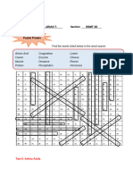 Activity No. 4.1 Puzzle Protein