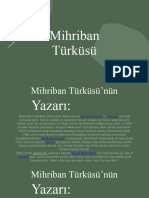 Mihriban Türküsü