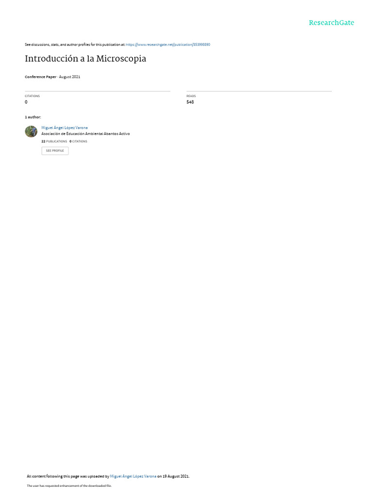 Microscopia Tema1 Pdf Pdf Microscopio Tinción