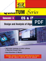 Design & Analysis of Algorithms