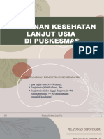 Pelayanan Kesehatan Lansia Di Puskesmas