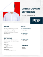 Christoevan JR Tobing: Profil Studi