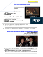 Sense and Sensibility Movie Scenes 1-3 Worksheet