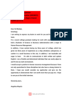 Application Letter For Human Resource1 WPS Office