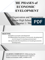The Phases of Economic Development