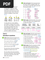 Pronunciation - Answer Key