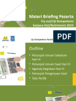 Materi Briefing Peserta Tryout Ukom SGZ 2023