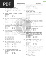 AITS Practice Paper (Chemistry) - Dropper NEET