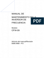 Manual de Mantenimiento-Cfw09 Español