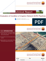 Evaluation of Condition of Irrigation Network SCRC Pipelines