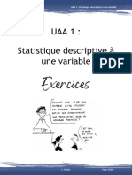 Statistiques - Exercices 2021