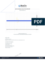 SkyCiv Beam Summary Report - jsB6LsAzGNMsJAWiRrjdt8Hso9sReBe0