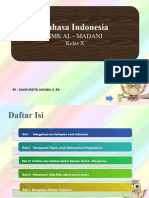Bahasa Indonesia Kelas X