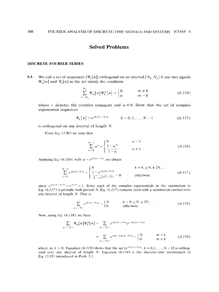 Schaum signals and systems fourier discrete pdf
