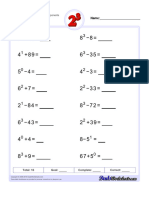 More Exponents With Addition and Subtraction v1