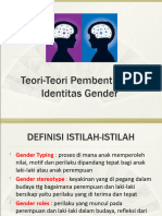 Teori-Teori Pembentukan Gender