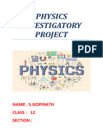 Physics Project (New)