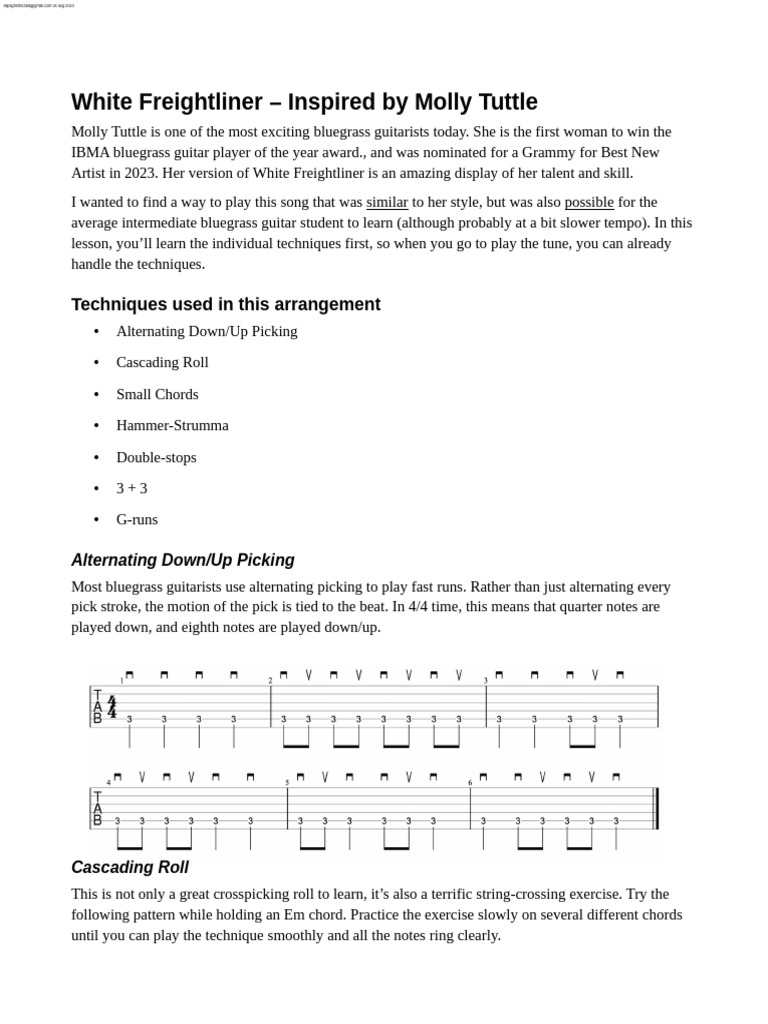 White freightliner lesson pdf musical techniques music theory