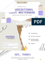 Brown Purple Beige Organizational Chart Modern Scrapbook Whiteboard Presentation
