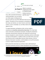 Linux Commands Cheat Sheet Beginner To Advanced