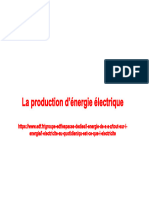 Chapitre 1 La Production D'électricité
