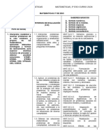 Criterios de Evaluación Matemáticas 3º ESO Familias 23-24