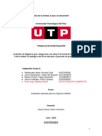 Trabajo de Investigación - Estadística Aplicada - Grupo6 UTP