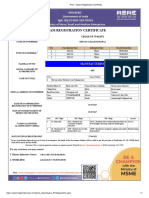 Udyam Registration Certificate