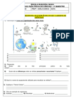 Revisão 4o Bimestre 7 Ano