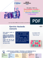 PIZARRA VIRTUAL Diversidades Sexuales y de Géneros, Legalidad en Derechos Humanos y Educación