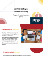 Online Learning FAQ - 2021