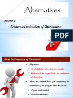  Economic Evaluation of Alternatives