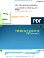 Elastisitas Permintaan Dan Penawaran