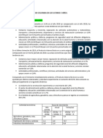 Comportamiento Del Pib en Colombia en Los Ultimos 5 Años