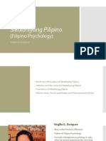 Sikolohiyang Pilipino Filipino Psychology