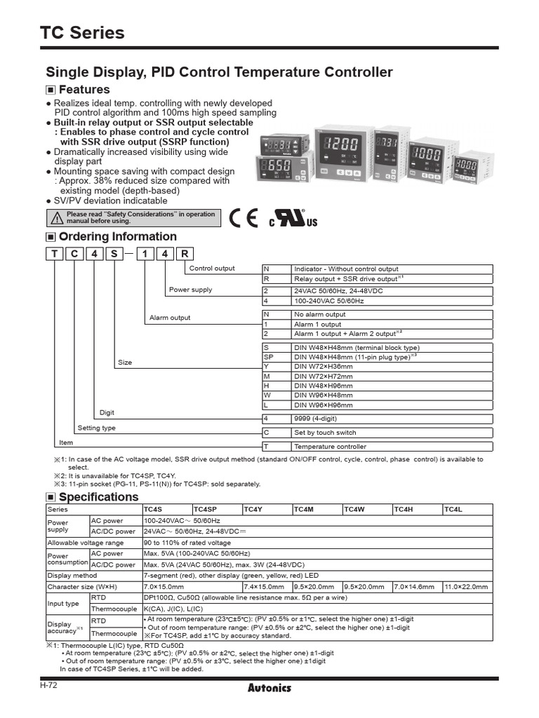 Tc Series Pdf Alternating Current Thermocouple