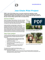 Cassava Pilot Project Factsheet 1