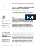 Using The Drug-Protein Interactome To Identify Anti-Ageing Compounds For Humans