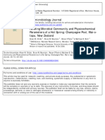 Childs, A. Et Al. 2008 Relating Microbial Community and Physiochemical Parameters of A Hot Spring