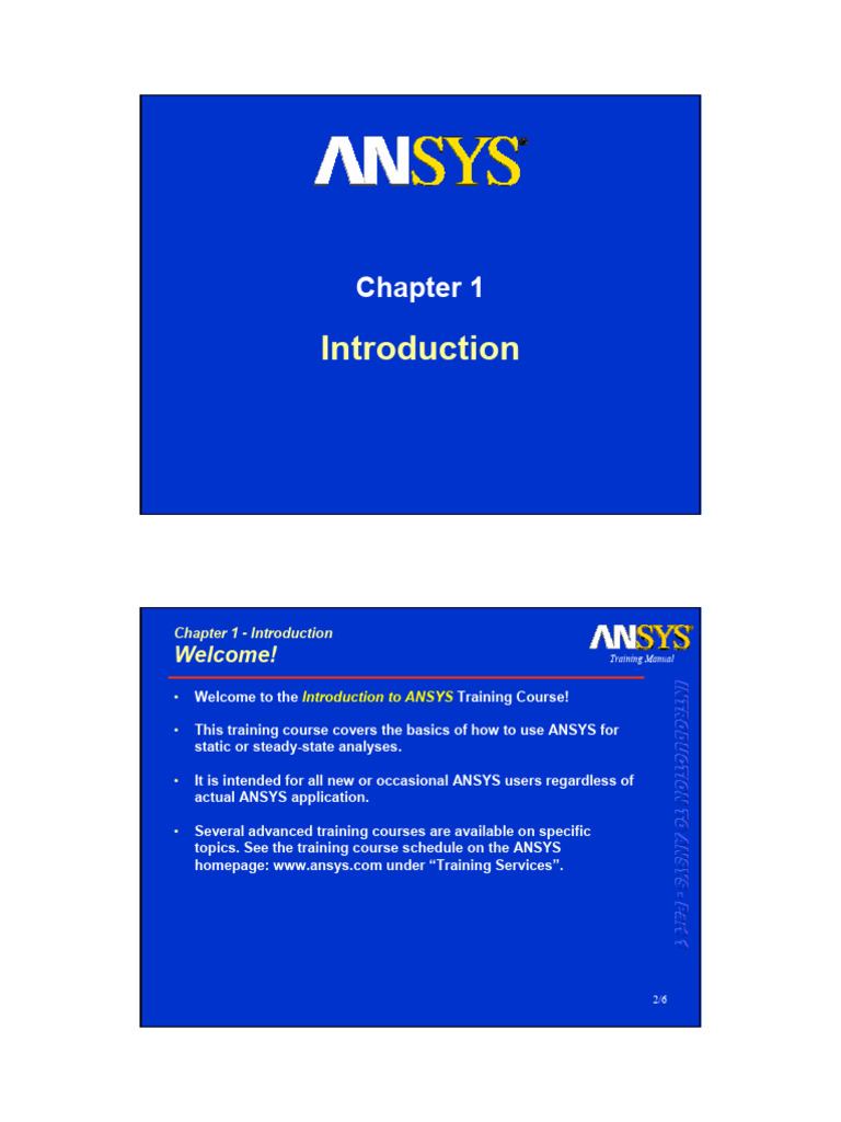 Intro1 M01 Intro | PDF | Finite Element Method | Software