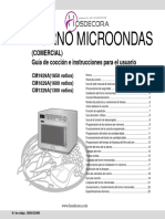 Manual Usuario Microondas cm1929