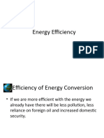 Energy Efficiency