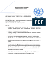 NEWS ARTICLE Ans SHOTLIST - On International Day, UN Highlights Somalia’s Milestones for Rights of Persons With Disabilities