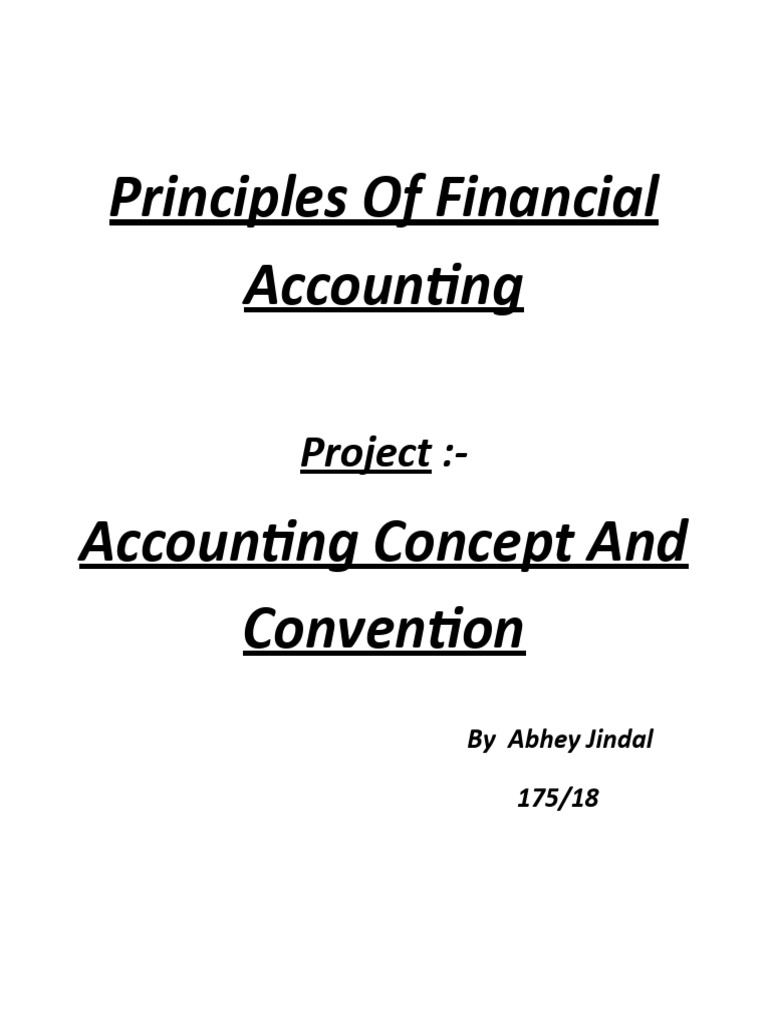 Accountancy Project PDF Deferral Accounting