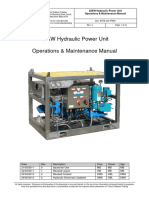 22KW Hydraulic Power Unit Operations & Maintenance Manual