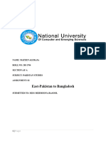 Assignment 02 Pakistan Studies 20i-1704 Mateen Ali Af-A