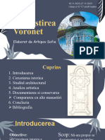 Manastirea Voronet Arhipov Sofia Clasa10C