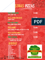 A4 Menú Restaurante de Pizzas Moderno Negro y Naranja - 20231201 - 104254 - 0000