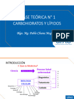 01 Semana 1 Carbohidratos Lípidos