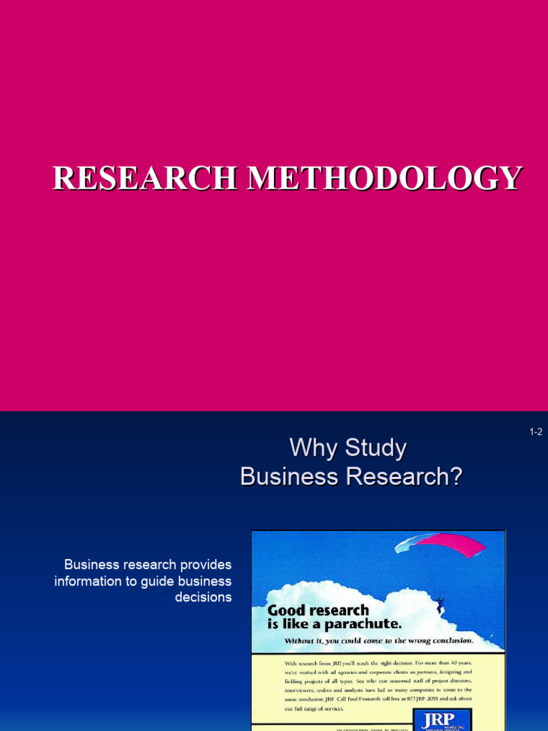 Business Research Methodology Overview | PDF | Scientific Method ...